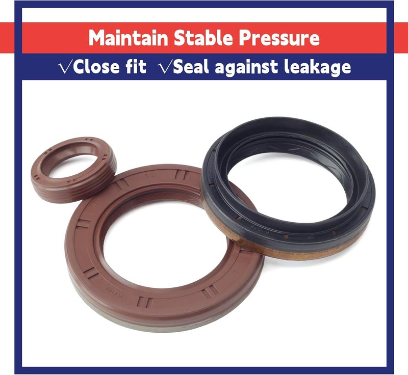 Dusledel DPS6 6DCT250 Transmission Front Oil Seal Kit Includes Input/Output Shaft Seal Replacement for Ford Fiesta 2012-up for Focus 2011-up for B-Max 2012-up for EcoSport 2013-up - Image 5